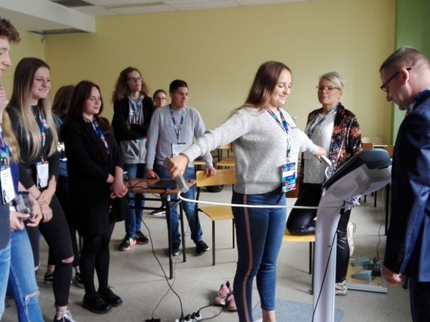 Licealiści z Wisły na Dniach otwartych ATH